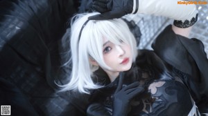 叉子宝宝 Cosplay 2B 尼尔机械纪元