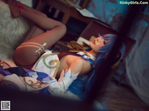 阿包也是兔娘 Cosplay 舰长 原神甘雨