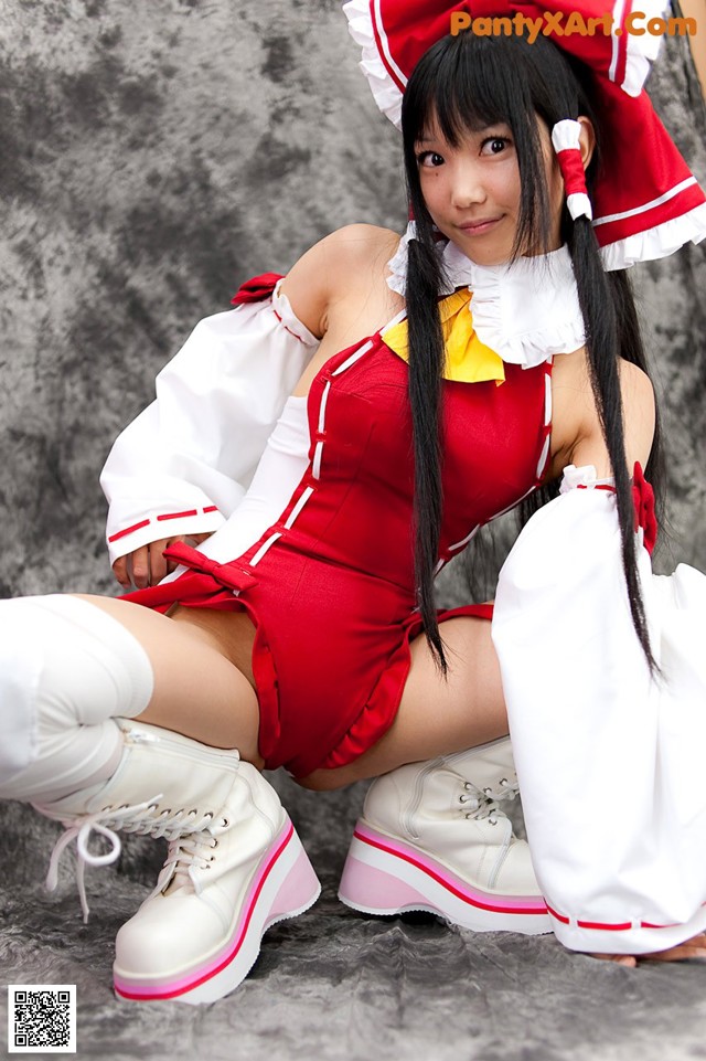 Reimu Hakure - Squirt Hairy Pucher No.48d298
